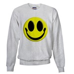 Smiley Face Adults Sweatshirt