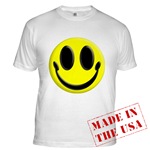 Smiley Face Fitted T-Shirt