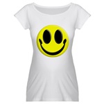 Smiley Face Maternity T-Shirt