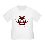 3D Biohazard Symbol Infant/Toddler T-Shirt