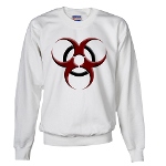 3D Biohazard Symbol Sweatshirt