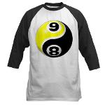 8 Ball 9 Ball Yin Yang Baseball Jersey
