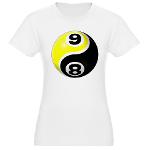 8 Ball 9 Ball Yin Yang Jr. Jersey T-Shirt