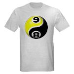 8 Ball 9 Ball Yin Yang Light T-Shirt
