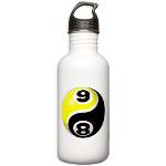 8 Ball 9 Ball Yin Yang Stainless Water Bottle 1.0L