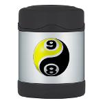 8 Ball 9 Ball Yin Yang Thermos Food Jar