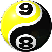 8 Ball 9 Ball Yin Yang