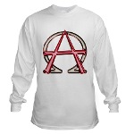 Alpha & Omega Anarchy Symbol Long Sleeve T-Shirt