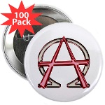 Alpha & Omega Anarchy Symbol 100 Buttons