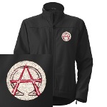 Alpha & Omega Anarchy Symbol Women's Jacket
