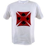 Ace Biker Iron Maltese Cross Value T-shirt
