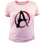 Anarchy Now Jr. Ringer T-Shirt