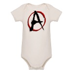Anarchy Now Organic Baby Bodysuit