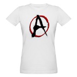 Anarchy Now Organic Women's T-Shirt