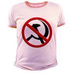 Anti-Communism Jr. Ringer T-Shirt