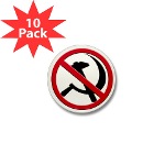 Anti-Communism Mini Button (10 pack)