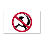 Anti-Communism Sticker (Rectangle)