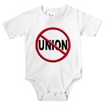 Anti-Union Infant Bodysuit