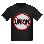 Anti-Union Kids Dark T-Shirt