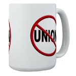 Anti-Union Large Mug