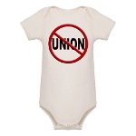 Anti-Union Organic Baby Bodysuit