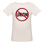 Anti-Union Organic Baby T-Shirt