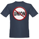 Anti-Union Organic Men's T-Shirt (dark)