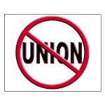 Anti-Union Small Poster