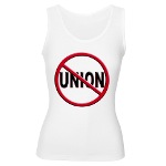 Anti-Union Women's Tank Top