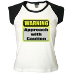 Approach With Caution Women's Cap Sleeve T-Shirt