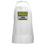 Approach With Caution BBQ Apron