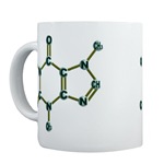 Caffeine Molecule Coffee Cup       