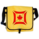 Canadian Biker Cross Messenger Bag