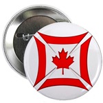Canadian Biker Cross Button