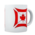 Canadian Biker Cross Coffee Cup       