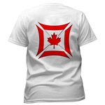Canadian Biker Cross Women's T-Shirt