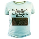 Chocolate Therapy Colored Jr. Ringer T-Shirt