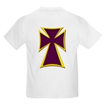 Christian Biker Cross Kids T-Shirt