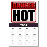 DANGER: HOT! Print Calendar