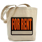 For Rent Sign Tote Bag