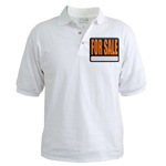 For Sale Sign Golf Shirt