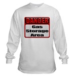 Gas Storage Area Long Sleeve T-Shirt