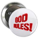 God Rules! 2.25&quot; Button
