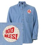 God Rules! Denim Shirt