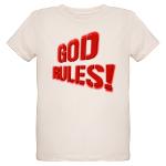 God Rules! Organic Kids T-Shirt