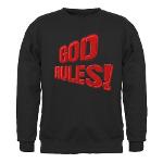 God Rules! Sweatshirt (dark)