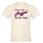 Have You Hugged My Organic Men's Fitted T-Shirt