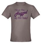 Have You Hugged My Organic Men's Fitted T-Shirt (d