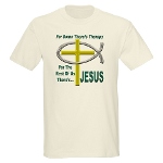 Jesus Therapy Ash Grey T-Shirt