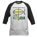 Jesus Therapy Baseball Jersey